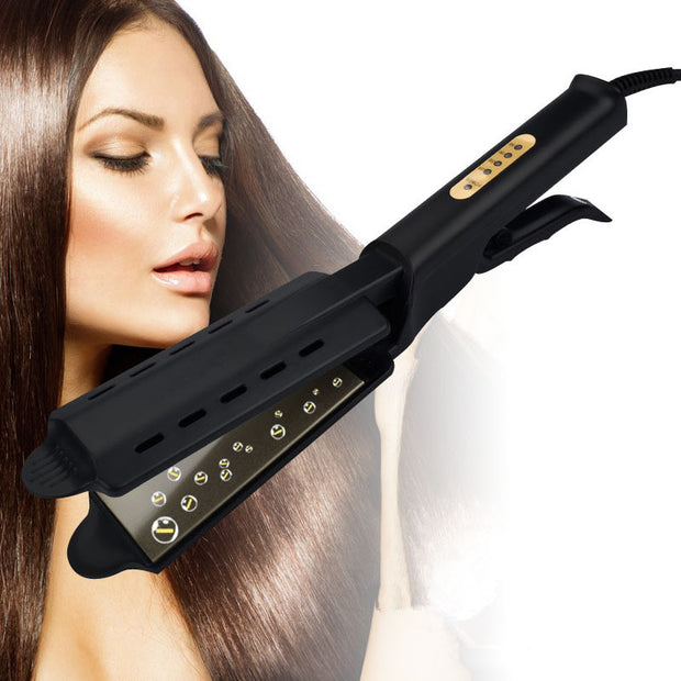 Piastra per capelli con regolazione della temperatura