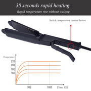 Piastra per capelli con regolazione della temperatura