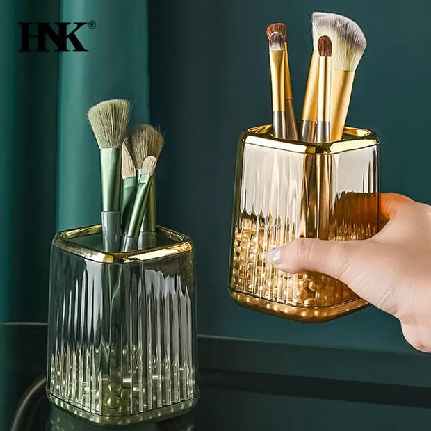Organizzatori di trucco di lusso da scrivania.