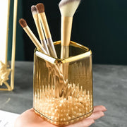 Organizzatori di trucco di lusso da scrivania.